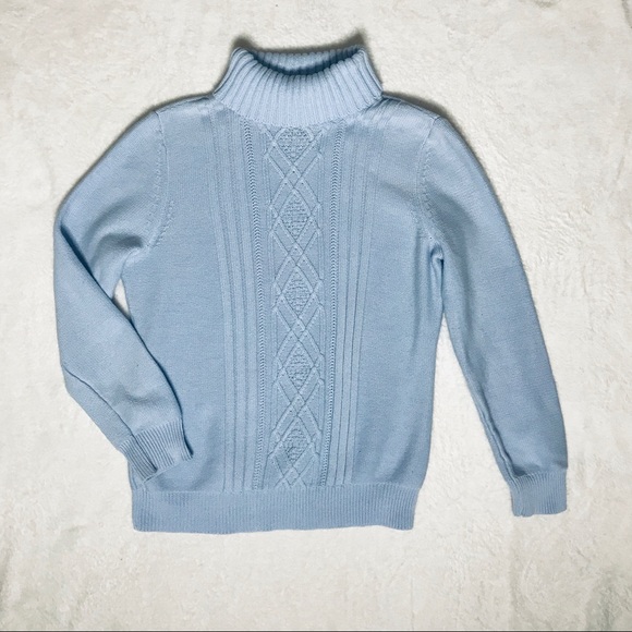 Karen Scott Sweaters - Karen Scott cable knit turtleneck